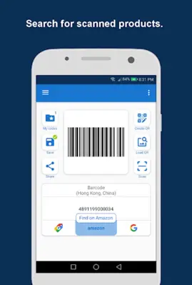 QR Code and Barcode Scanner android App screenshot 6